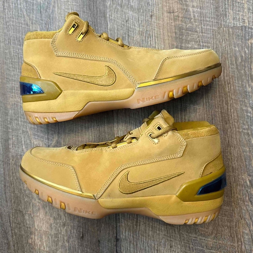 Nike Air Zoom Generation 1 OG Wheat LeBron ASG All Star Game 2004 - Picture 3 of 11